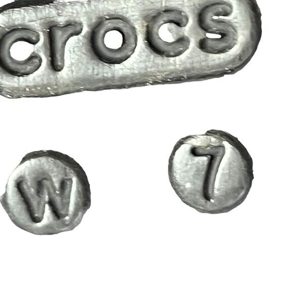 Crocs Olivia Womens Solid Black Slingback Flats Round Closed Toe Shoes sz 7 - Picture 16 of 16